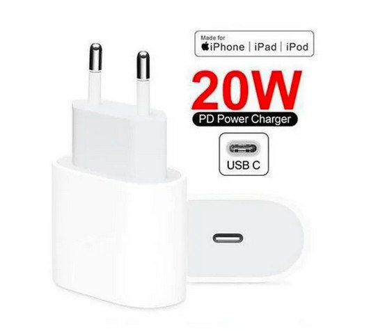 CARREGADOR IPHONE APPLE TIPO-C 20W