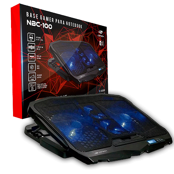 SUP P/NOTEBOOK C/COOLER C3TECH NBC-100BK