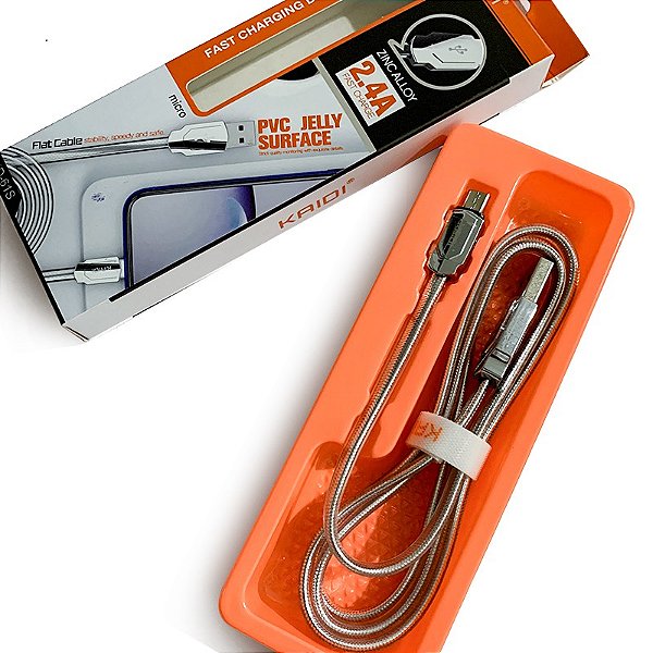 CABO PARA IPHONE LIGHTINING ZINC ALLOY KAIDI KD-61A