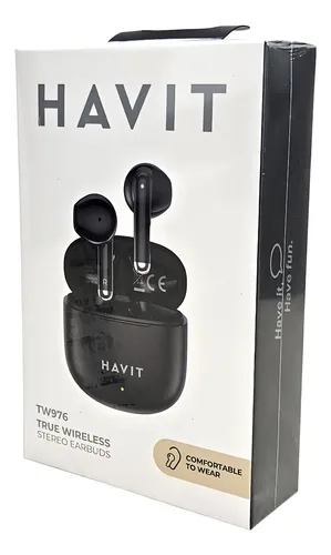 FONE DE OUV.HAVIT TW976 TWS BLK