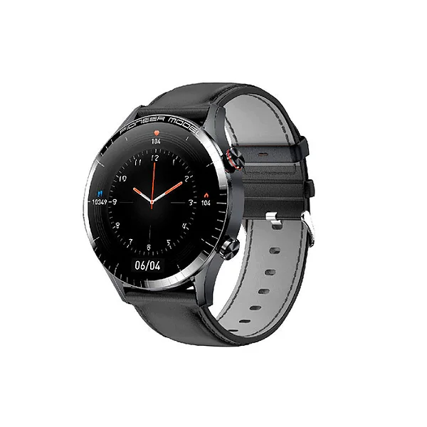 SMARTWATCH LEVEL LVW-50C BLK/COURO BLK