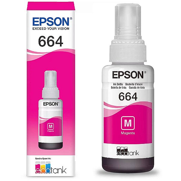 REFIL TINTA EPSON VERMELHA T664320AL
