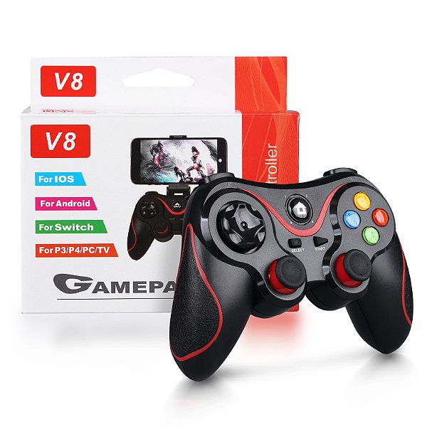 CONTROLE COM SUPORTE PC/P3/P4/IOS/ANDROID SEM FIO