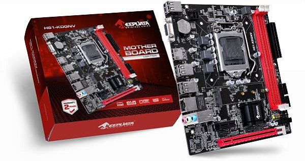 PLACA S1155 H61 DDR3 KEEPDATA M2