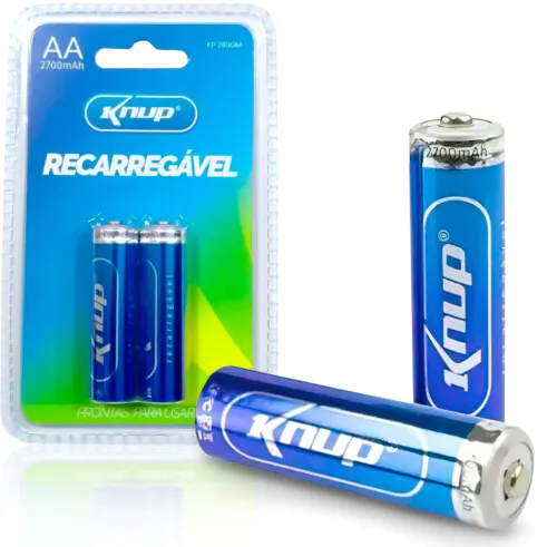 PILHA RECARREGAVEL AA KNUP 2700MAH- KP-2800AA