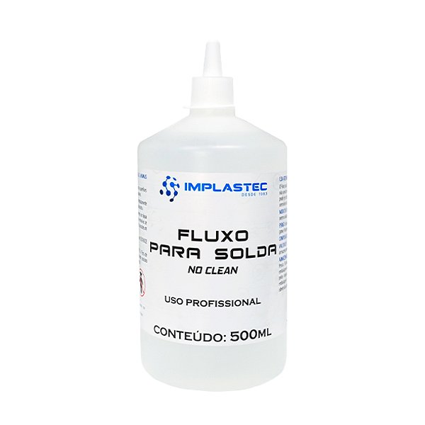 FLUXO PARA SOLDA NO CLEAN 500ML