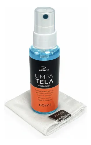 LIMPA TELAS C/ PANO MICROFIBRA REALIZA 60ML