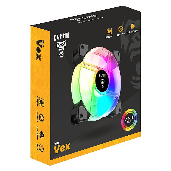 COOLER FAN VEX  ARGB  3PIN  CLANM