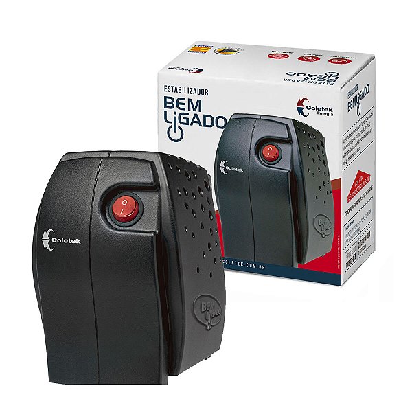 ESTABILIZADOR 500VA COLETEK BIVOLT