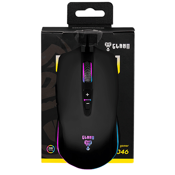 MOUSE GAMER CLANM SKIPPER 6400DPI MM046