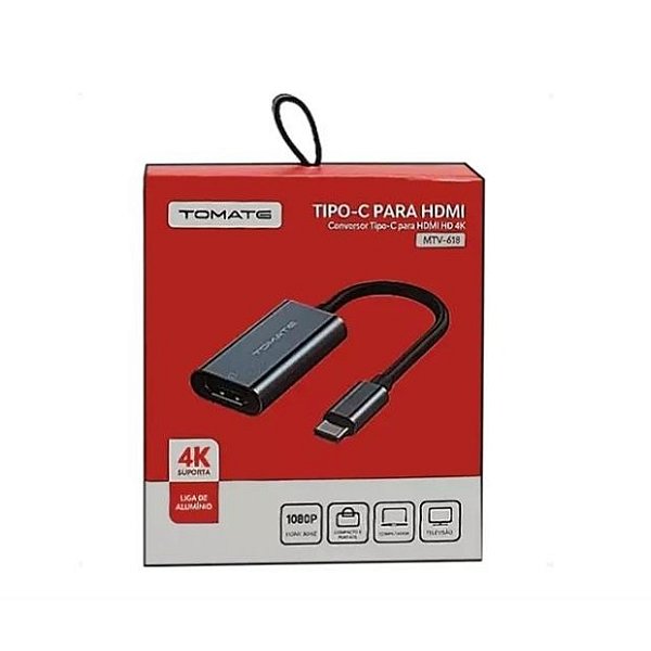 ADAPTADOR TIPO-C PARA HDMI TOMATE MTV-618