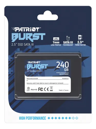 SSD Patriot Burst Elite 240gb