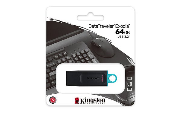 PENDRIVE KINGSTON DTX 64GB USB-A 3.2