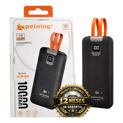 POWERBANK 10.000MAH 22.5W PEINING WUP-832