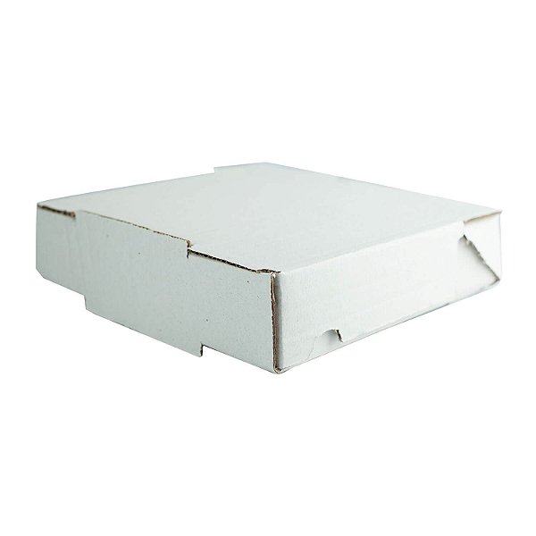 Caixa de Papelão Lisa Nº10 24x20,6x06cm para Salgados, Esfihas e Doces com 25 Unidades