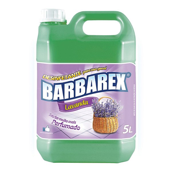 Desinfetante Perfumado Lavanda 5L Barbarex