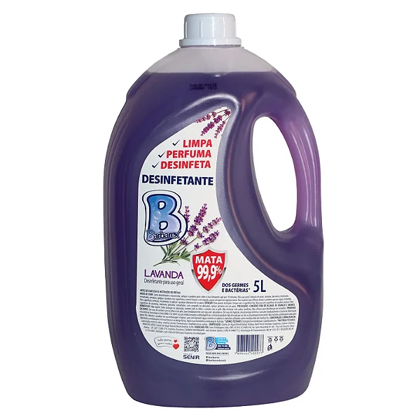 Desinfetante Perfumado Lavanda 5L | Barbarex
