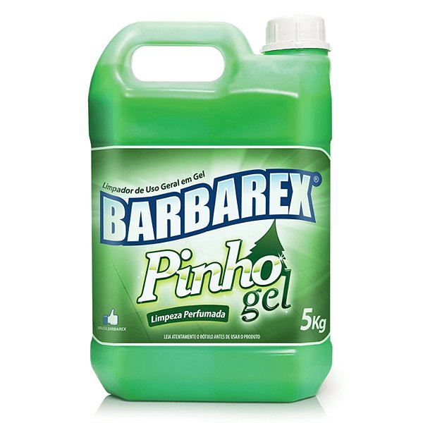 Desinfetante Perfumado Pinho Gel 5L Barbarex