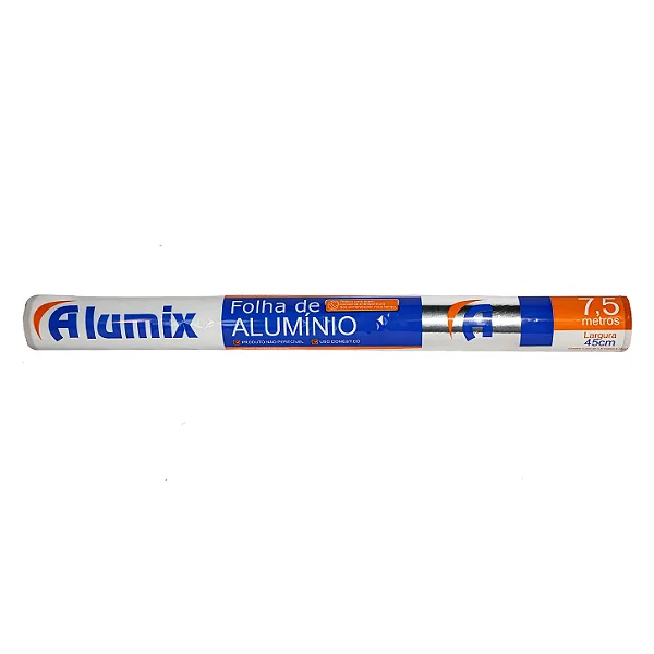 Folha de Alumínio 45cm com 7,5m • Alumix