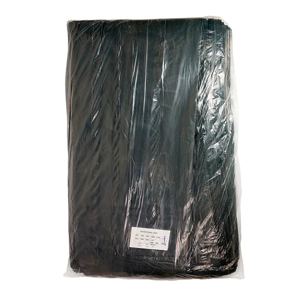 Saco para Lixo 240L 100x140cm 0,010mm Preto com 50 Sacos