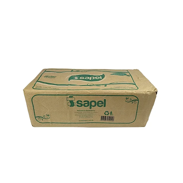 Papel Toalha Interfolhado Branco 20x21cm 2 Dobras com 1000 Folhas • Isapel