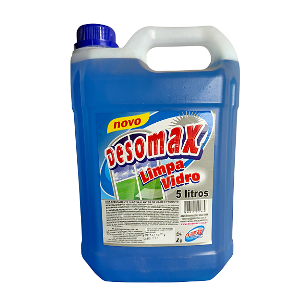Limpa Vidros, Espelhos e Acrilicos 5L | Desomax