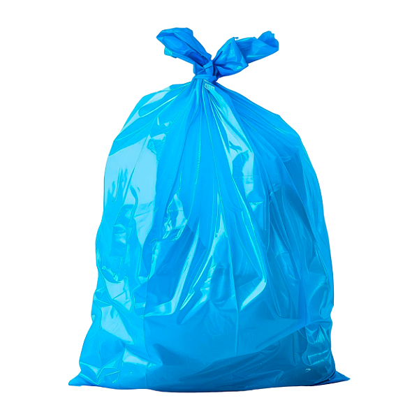 Saco de Lixo Azul 75x85cm 0,003mm de 100L com 100 Unidades | Sitoplast