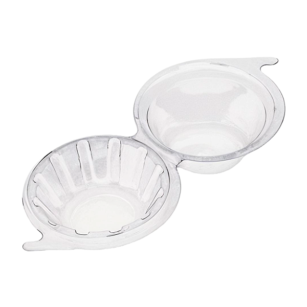 Embalagem Redonda para Docinhos com Tampa Articulada | Plastilânia