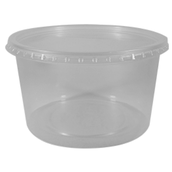 Kit Pote e Tampa PP Redondo 1000ml | Totalplast