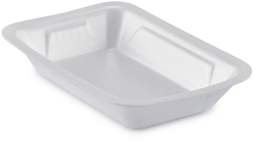 Bandeja de EPS Retangular Funda FF05 Branca | Fibraform