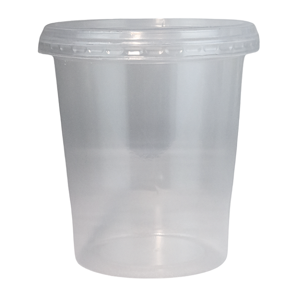 Kit Pote e Tampa PP Redondo 500ml Altacoppo
