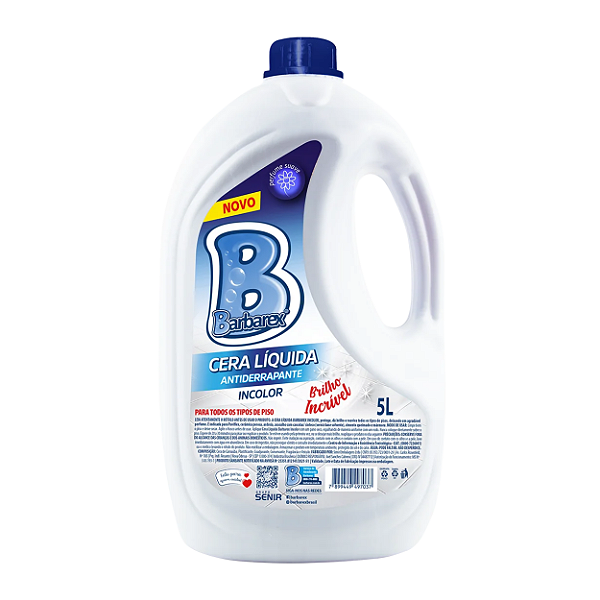 Cera Líquida Incolor +Brilho 5L • Barbarex