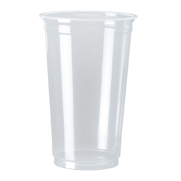 Copo Plástico Descartável 550ml PP Transparente para Chopp • Rioplastic