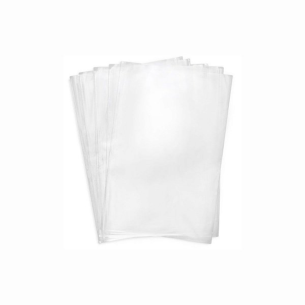 Saco Plástico PP 20x30cm 0,006mm com 1kg, Aproximadamente 277 Unidades