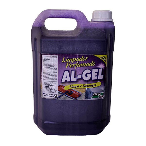 Limpador Perfumado Gel Limpa e Desinfeta 5L • AltoLim