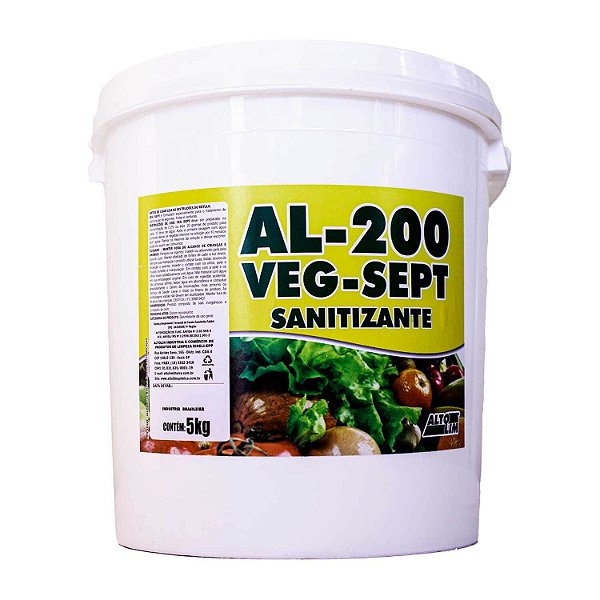 Sanitizante Higienizador de Verduras e Hortaliças 5kg AltoLim
