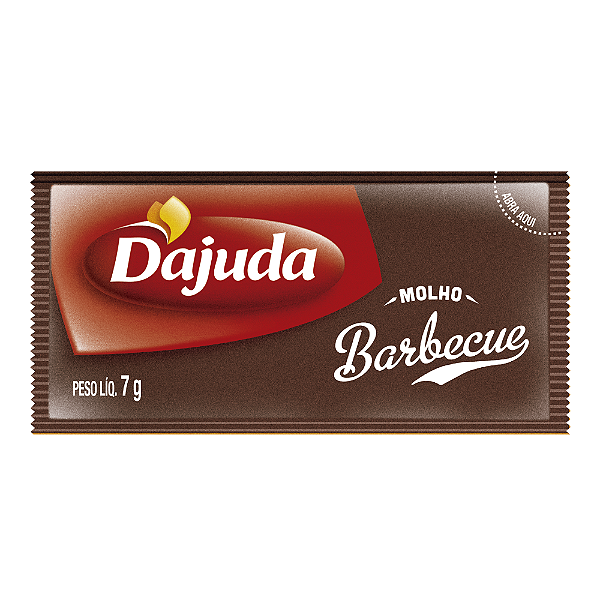 Sachê de Molho Barbecue 7g D'ajuda com 192 Sachês