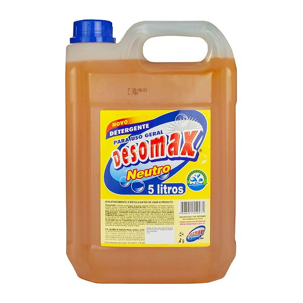Detergente Multiuso Neutro 5L • Desomax