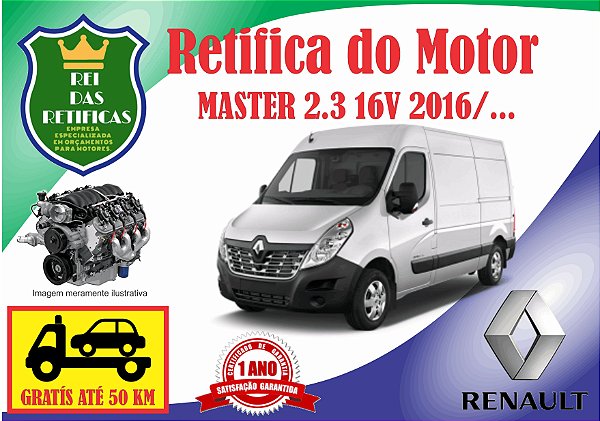 Retifica de Motores Master 2.3 16V 2016/...