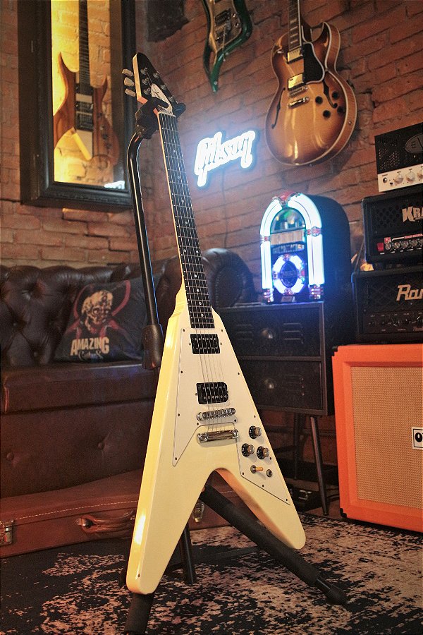 Gibson Reissue V67 Vintage White - Ebony fretboard ( 2001) ------------- R$ 18.890,00