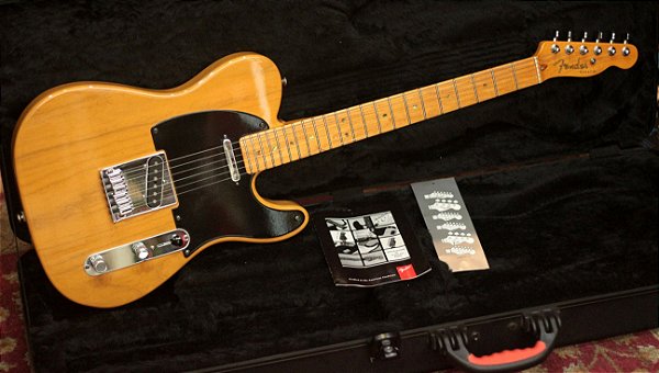 Guitarra Fender Telecaster Deluxe Butterscotch (2007)