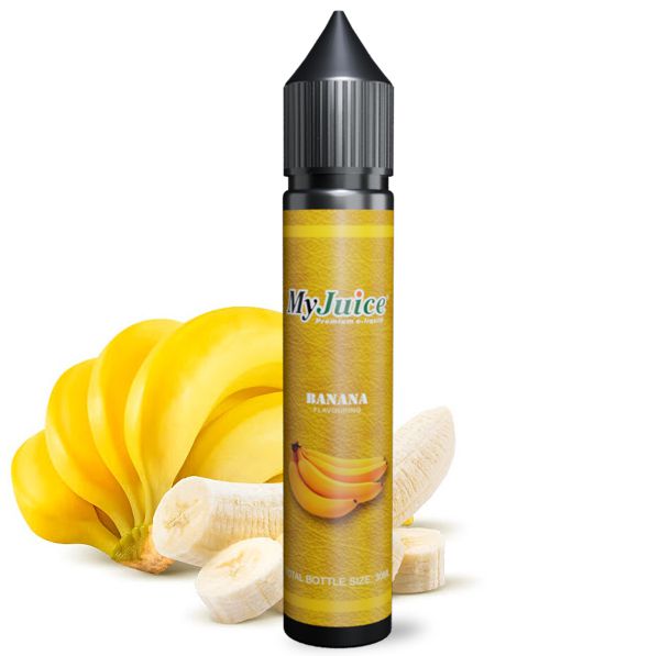 MY JUICE - Sabor BANANA - Frasco de 30ml