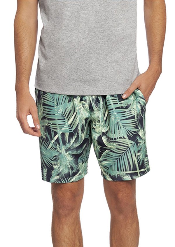 Bermudas masculina estampada Clearance