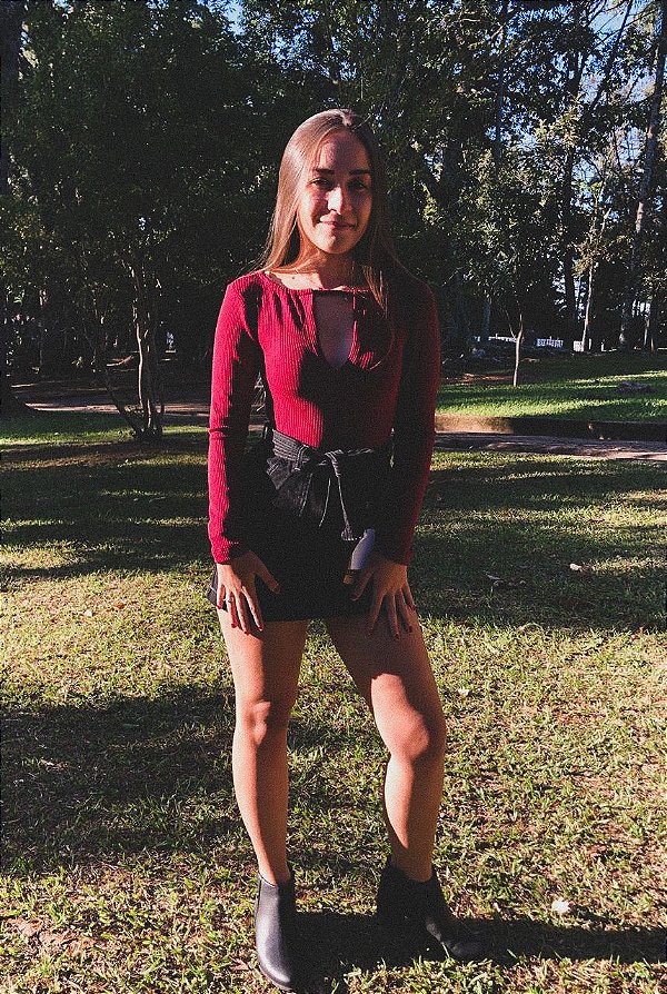 Body com Abertura  Vinho