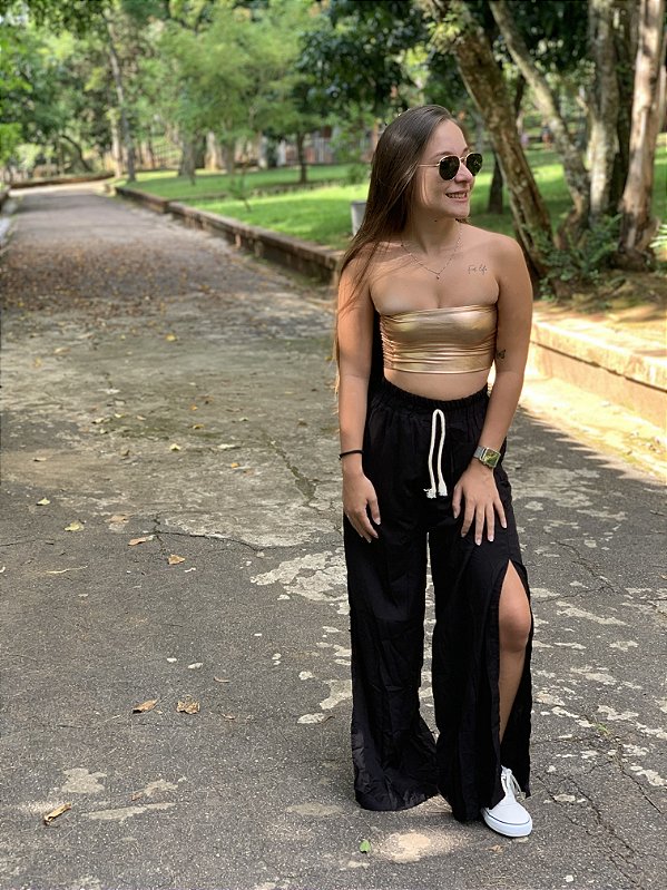 Calça Pantalona Preta