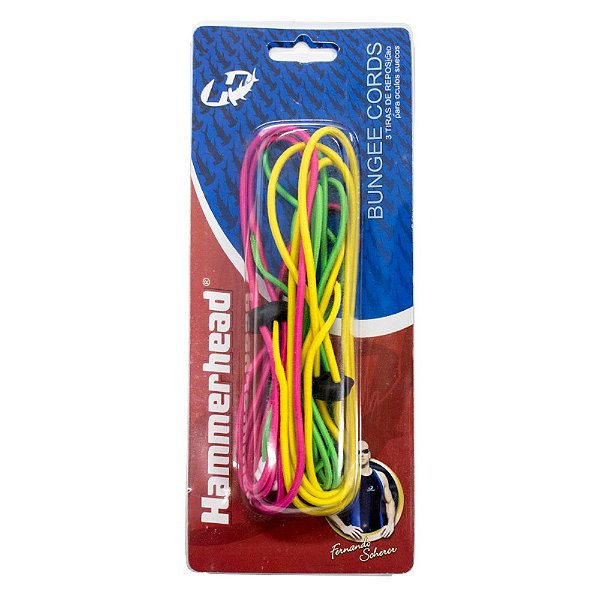 HH Bungee Cond Nat 186 Amarela/Pink/Verde