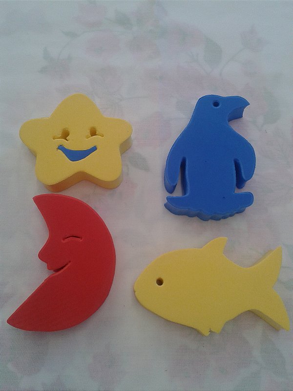 WT Jogo De Animais Que Flutuam Com Quatro Peças Em Eva