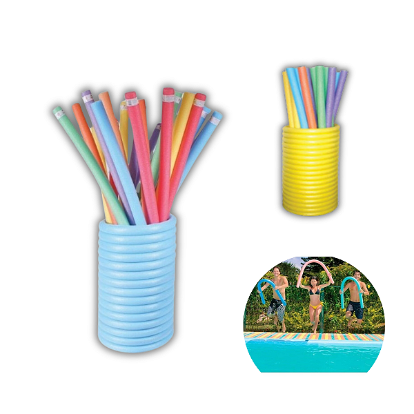 WT Suporte Para 30 Flutuadores De Piscina Minhoca
