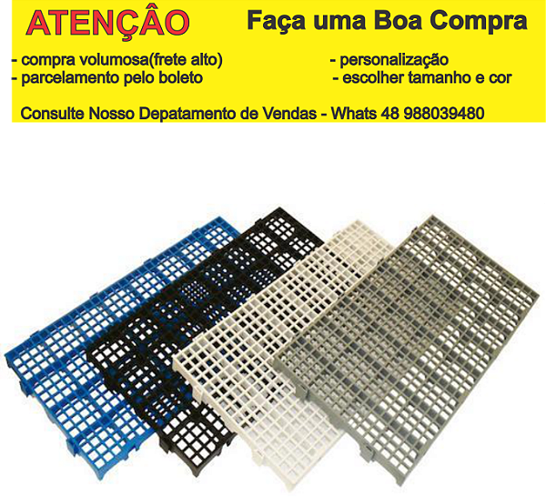 WT Estrado Plástico 50x25x2,5cm