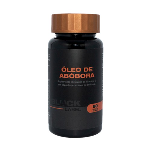 Black Label - Óleo de Abóbora 1.400mg 60caps